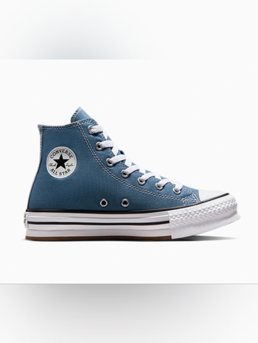 Converse All Star Eva Lift Platform Sneakers Size 4.5Y (Big Kids)